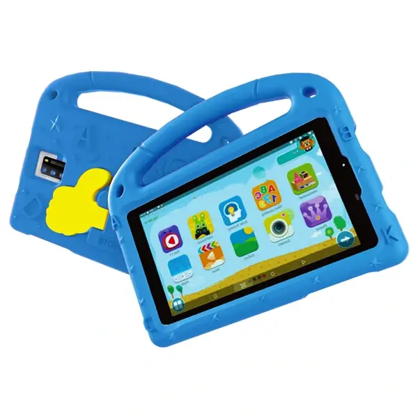 Kidy Pop Tab – Tablette éducative – 2Go/32Go – écran 7″ – Wifi – Dual SIM –  2 Caméras – jeux et apps – Bleu – EAS CI