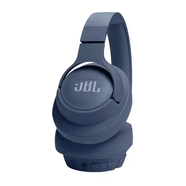 JBL Tune 720BT – Casque supra-auriculaire – sans fil – Bluetooth 5.3 –  Commandes/Micro – Autonomie 76h – Pliable – Bleu – EAS CI