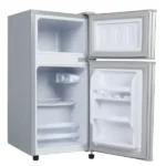 Réfrigérateur combiné double portes Nasco - 76L - Économique - Casier à œufs - Bac à Légumes - NASF2-105FL