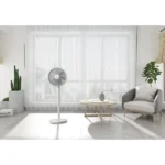 Ventilateur intelligent Xiaomi smart standing fan 2 lite - 7 hélices – Commande vocale – Hauteur réglable – Mode veille - Application Mi Home - BHR4828GL – Image 2