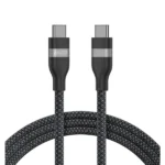 ANKER - Câble tressé de charge rapide et transfert de données pour ordinateurs portable et téléphone - Type-C vers Type-C - A82E2H12