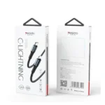 Câble tressé de charge rapide et transfert de données - YESIDO - Type-C vers Lightning - 1,2m - Charge rapide 3A pour smartphone - CA195 – Image 4
