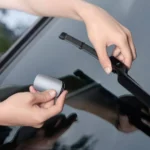 Baseus - Nettoyeur d'essuie-glace de voiture - Aiguiseur couteau - CRXFQ-0A - Gris – Image 8
