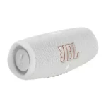 Enceinte portable Bluetooth JBL Charge 5 – Powerbank – Son puissant et basses profondes – Étanche à l'eau et à la poussière  - Blanc