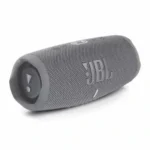 Enceinte portable Bluetooth JBL Charge 5 – Powerbank – Son puissant et basses profondes – Étanche à l'eau et à la poussière - Gris