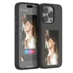 Coque à écran e-ink pour iPhone 14 Pro - Creative Case - Noir