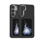 Coque à écran e-ink pour S23 Ultra - Creative Case - Noir