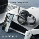 Casque de Jeu Stéréo - Microphone HD - lumières RGB - Yesido EK01 – Image 3