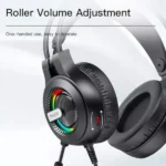 Casque de Jeu Stéréo – Microphone HD – lumières RGB – Yesido EK02 – Image 3