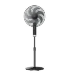 Ventilateur à pied Midea – 16″ – 50W – 3 niveaux de vitesse – Minuterie 7h – 7 hélices - FS40-23MT