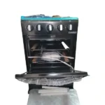 Gazinière 4 Feux avec Four à Gaz Nasco – Couverture vitrée - Inox - GCNAS-5050B