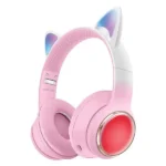 Casque sans fil pour enfants - Green Lion GK-400 - Rose - GNK400HPPK
