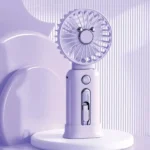 Ventilateur Portable et Powerbank 10000mAh - Green Lion WindMate - GNWIMTPB10PL - Violet