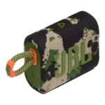 Enceinte Bluetooth Portable JBL Go 3 – 5h d'autonomie - IP67 – Camouflage