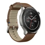 Montre Connectée Amazfit GTR 4 – 24Jrs d'autonomie - Écran 1,43 - GPS - BT 5 - Mémoire Flash 2,3Go - Marron – Image 2