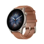 Montre connectée Amazfit GTR 3 Pro -  Écran 1,4" AMOLED UHD - 12Jrs d'autonomie - Marron – Image 2
