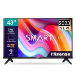 TV Led Smart Hisense - 43" - Affichage D-LED - Système VIDAA - Commande vocale - H43A4KS