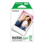 Pack de 20 Feuilles Pour les appareils Fujifilm Mini -  Blanc