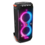 JBL PartyBox 710 Enceinte Bluetooth 800W - Effets lumineux - Prises micro/guitare - USB/AUX - IPX4 - Poignée trolley + roulettes