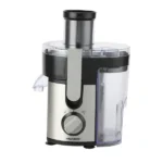 Extracteur de jus Nasco - 0.6L - 2 vitesses  - 400W -  Filtre en acier inoxydable  - Moteur à courant alternatif  - Double protection des interrupteurs - JE3001A-GS