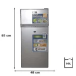 Nasco Mini Réfrigérateur 95L – Silver Eco – KNASF2-200S – Image 2