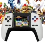 Kidy Game Boy 2 - Manette de jeu retro avec écran - 520 Jeux Classiques - Sortie vidéo AV - Blanc