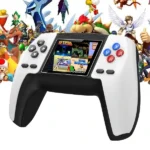 Kidy Game Boy 2 - Manette de jeu retro avec écran - 520 Jeux Classiques - Sortie vidéo AV - Blanc – Image 2