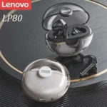 Écouteur Lenovo LivePods LP80 - 24h d'autonomie - BT 5.0 - IPX5 - Qualité Sonore Hi-Fi & Basses 9D - Noir – Image 3