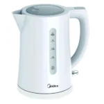 Bouilloire électrique Midea - 1,7L - 2200W - 220-240V - Blanc - MK-17D18B
