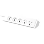 Multiprise Parasurtenseur - 10 prises + 5 USB + Type-C - 32W - OLA-MP10610 – Image 4