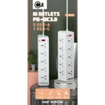 Multiprise Parasurtenseur - 10 prises + 5 USB + Type-C - 32W - OLA-MP10610 – Image 7