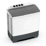 Machine à laver semi automatique Midea - 12KG - Puissance 535W - Manuel - Ouverture par le haut - Essorage 6KG - Rinçage - MT100W120/WG – Image 2