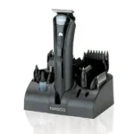 Tondeuse électrique multifonctions pour homme Nasco – Tête de coupe de poils de nez et oreilles 7 peignes - NA-245