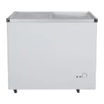 Congélateur horizontal double portes coulisses vitrées Nasco -  238L - 3 paniers à l'intérieure - NAS-FS255FL