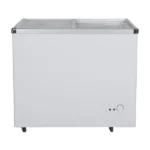 Congélateur horizontal vitré double portes coulissantes Nasco - 455L - 3 paniers à l'intérieur - NAS-FS455FL