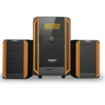 Lecteur multimédia Nasco – 15W – 2 haut parleurs 10W – 2 USB – BT- Câble USB-AV – FM – Lecteur SD carte – Télécommande - Noir - NAS-SS2.1-N439