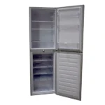 Réfrigérateur combine double portes Nasco – 255L - 3 tiroirs + 1 casier au réfrigérateur - 5 casiers au Congélateur – Économique NAS295-5D