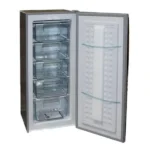Congélateur vertical une porte Nasco - 150L Net - 5 casiers à glace - Economique - R600A - A - NASD1-225FL
