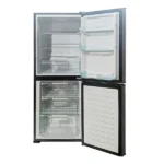 Réfrigérateur combiné 2 portes Nasco - 158L Net - R600A - Economie d'énergie 3 casiers au réfrigérateur - Argent foncé - NASD2-243FL-DB
