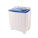 Machine à laver semi-automatique Twin Tub Nasco – 13KG – 500W – Ouverture par le haut – Essorage – Rinçage – Bleu blanc - NASTT-B130FL