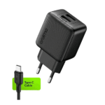 Chargeur complet Oraimo Compact - 12W - Type-C - 1m -  PowerCube – OCW-1121E+C53