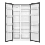 Réfrigérateur américain Side By Side double portes réversibles TCL - 607L Net- 10 tiroirs - Economique - A+ - Distributeur d'eau - P650SBN