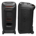 JBL PartyBox Stage 320 - Enceinte Bluetooth portable 240W - Batterie intégrée - Effets lumineux - Prises micro/guitare - Bluetooth 5.4/USB/AUX - IPX4 - Poignée trolley + roulettes – Image 3