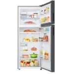 Réfrigérateur combiné double portes Samsung - 465L - 4 tiroirs + 1 casier au réfrigérateur - deux espaces au congélateur - All Around Cooling - RT47CG6631B1UT