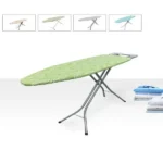 Table à repasser pour vêtement Nasco - Taille : 43''x13'' - Hauteur réglable - Anti rouille - SAH-062