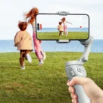 Yesido SF18 Stabilisateur Gimbal pour smartphone – à trois axes Anti-secousse Cardan portable - Blanc – Image 2