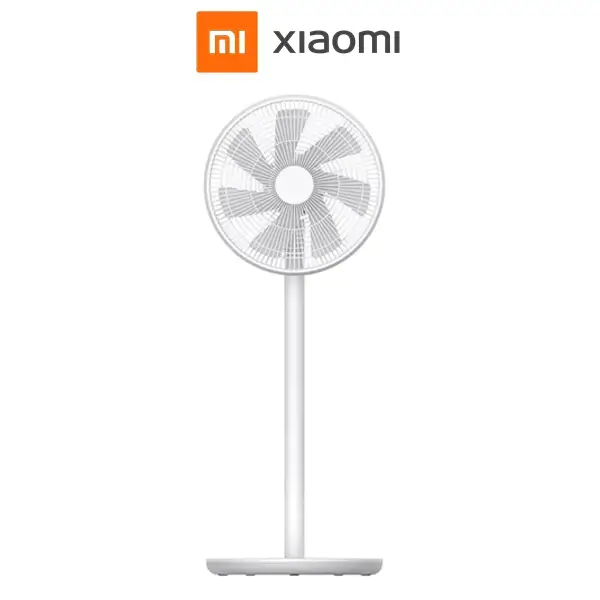 Ventilateur intelligent Xiaomi smart standing fan 2 lite - 7 hélices – Commande vocale – Hauteur réglable – Mode veille - Application Mi Home - JLLDS01XY
