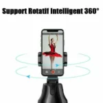 Support de téléphone rotatif intelligent - 360° – détecteur de mouvement – iOS - SRIDDM – Image 2