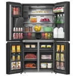 SMART TECHNOLOGY Réfrigérateur Smart Américain - STR-688WIH – 522L – 4 Portes – Gris - Garantie 12 Mois