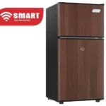 Smart Technology -Réfrigérateur 2 Portes DFRST Smart 85L-Gris-Marron - 12 Mois De Garantie- STR-99WH – Image 2